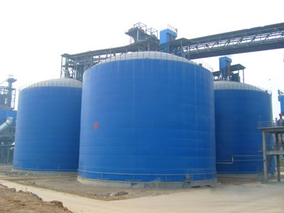 上高水泥钢板库改造